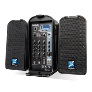 מערכת הגברה ניידת מקצועית TRX Audio P5000 - הפיתרון המושלם להופעות רחוב