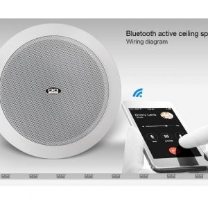 זוג רמקולים שקועים מוגברים עם Bluetooth מובנה מדגם HSR-185 מבית Pro-Acoustics