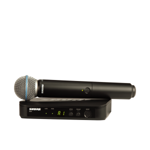 מיקרופון אלחוטי איכותי SHURE BLX24E/B58