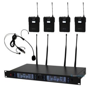 ערכת 4 מיקרופוני מדונה אלחוטיים איכותיים BTS IU 2065 S5H