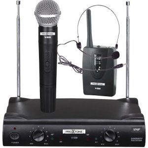 מיקרופון + מדונה (ערכה אלחוטית) Proxtone V-509MH