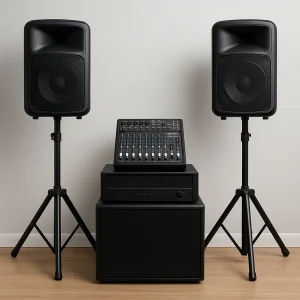 Sound Center | סאונד סנטר — מערכת הגברה לאירועים קטנים: חבילות מוכנות שניתן לקנות בחנות