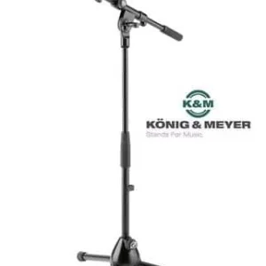 סטנד מיקרופון נמוך טלסקופי K&M 25900