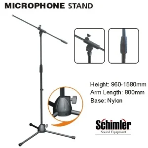 סטנד מיקרופון אלומיניום Schimler S-81